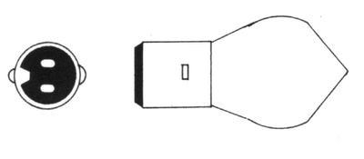 lamp 12V  35-35w ba20d  (grote fit.)